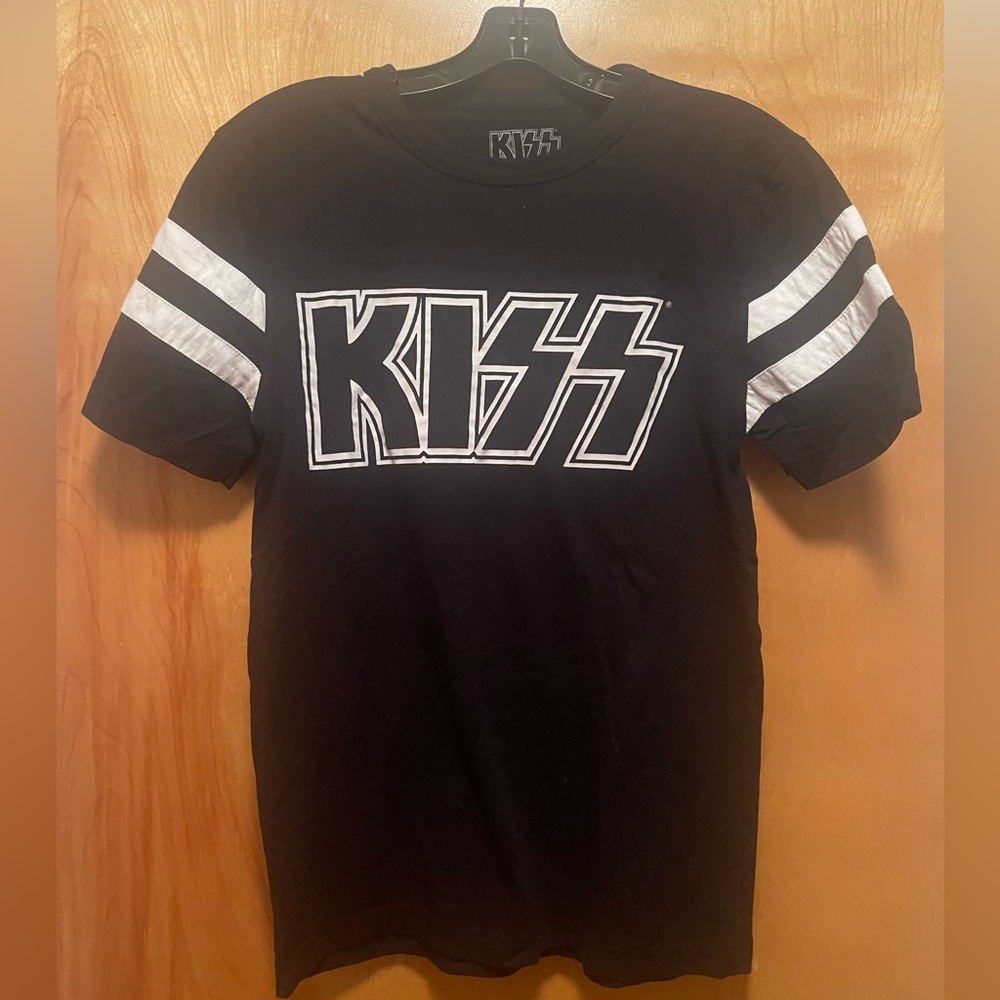 KISS band football shirt
